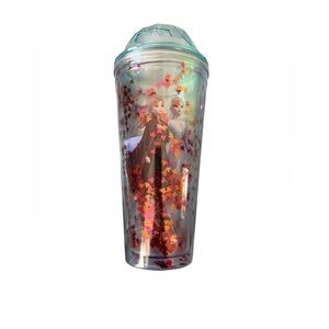 Frozen II 20 oz Tumbler Elsa and Anna Autumn Leaves